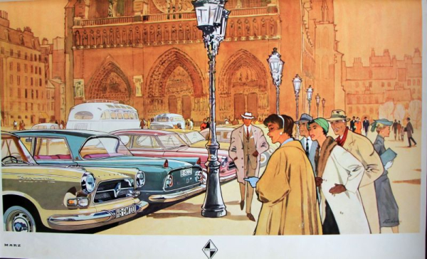 Borgward Jahreskalender 1961 (8019)